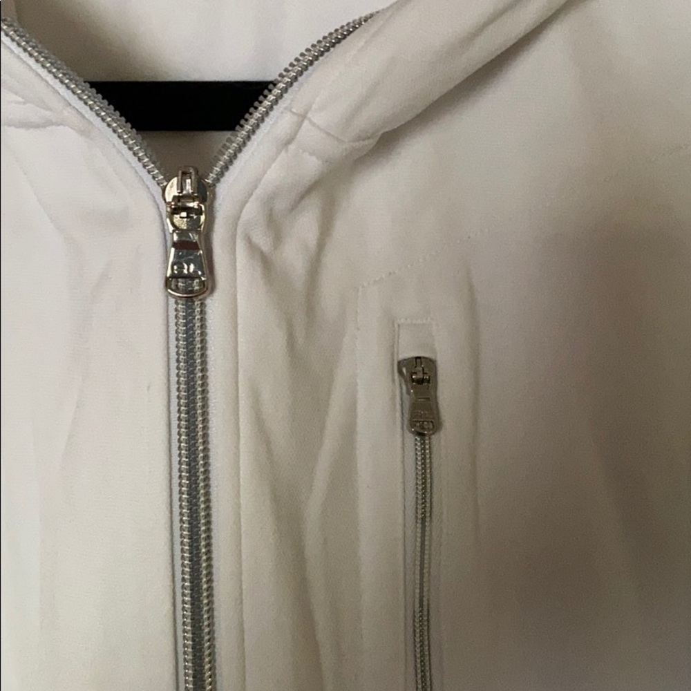 Ralph Lauren White Golf Hoodie Jacket - Picture 2 of 5